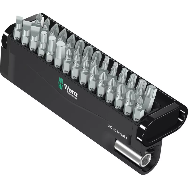 Screwdriver Bit Set Wera BC 30 Metal 1