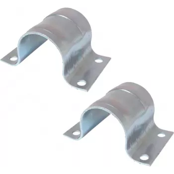 Mast clamp ShiverPeaks 89856-SET galvanized steel for pipe 48–50 mm