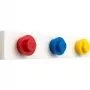 Wall bracket for LEGO display by room copenhagen model 41110001 in red/blue/yellow
