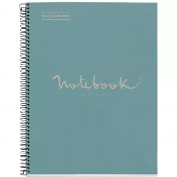 Miquelrius Notepad ECO Light Blue RECYCLE A4 80 Sheets (Freight Delivery)