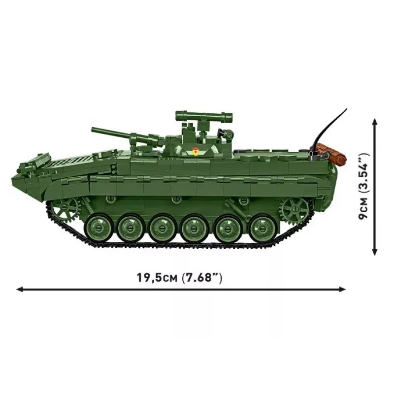 Construction set Cobi Blocks BMP-1 758 pieces - scale model building bricks