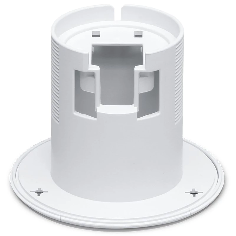 Mount for UBIQUITI UVC-G3-F-C-3 security camera, indoor, white