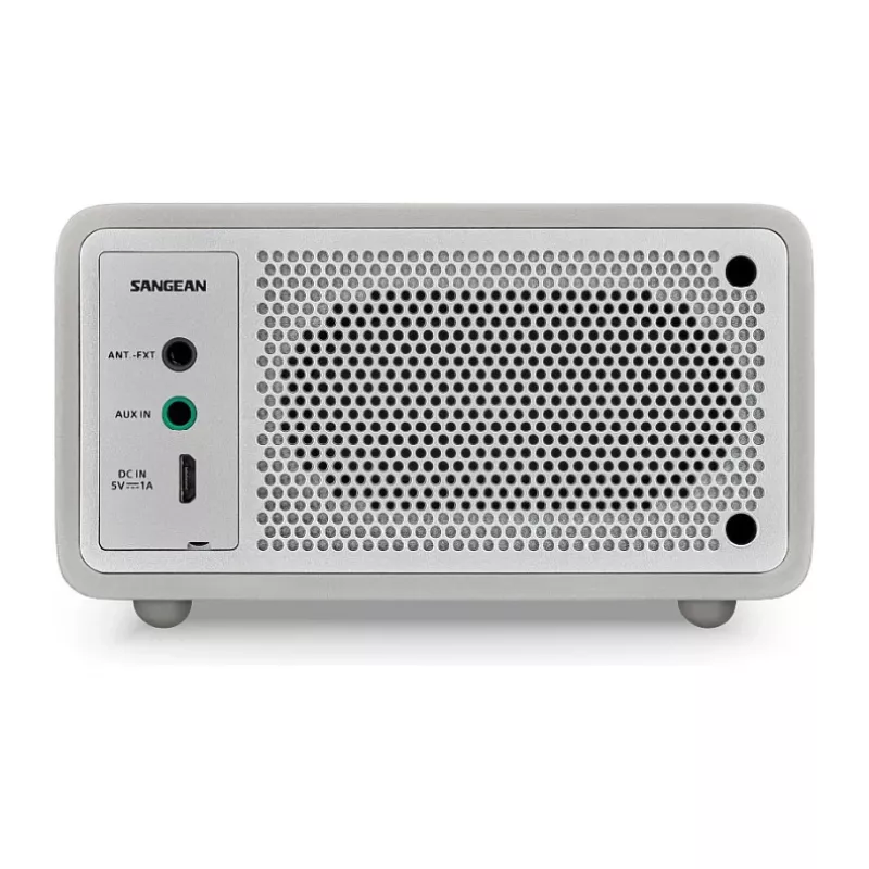 Tabletop radio Sangean DDR-7 Glacier Silver with digital tuner and Bluetooth