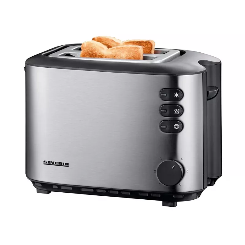 Toaster Severin AT 2514 2 slice 850 W Silver