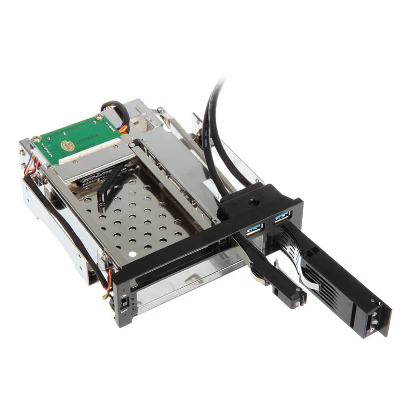 Akasa AK-IEN-01 drive bay panel 2.5/3.5 Black