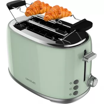 Toaster Toast&Taste 1000 Retro Double Green (Green, 980 Watt, for 2 slices Toast)