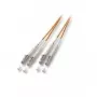 Tecline exertis Connect - Patch-Cable - LC Multi-Mode (M) to LC Multi-Mode (M) - 3 m - Fibre Optic - 50/125 micrometre - OM2 - orange (85303)