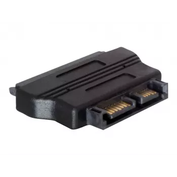 Adapter SATA SATA 22-pin FM SATA 13-pin M Black DeLOCK
