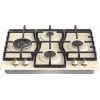 Gorenje GW6D42CLI hob Beige Built-in 60 cm Gas 4 zone(s)