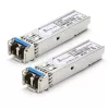 Extralink SFP 1.25G Module 2-pack, 1.25Gbps, LC/UPC, 1310nm, 20km, Single Mode, DOM