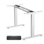 Standing desk frame ONKRON CDF222E-W Electric 2-leg, white, width 100–170 cm, lift 73+ cm, load 100 kg