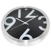 NXT clock 13803 Big Numbers, Ø35 cm, Wall, Black
