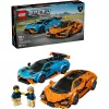 Construction toy LEGO Speed Champions set 77238 — Lamborghini Revuelto & Huracán STO, 607 pieces, 2 minifigures, recommended age 10+