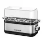 Egg cooker Rommelsbacher ER 300 — 3-egg stainless steel, 300 W, transparent lid
