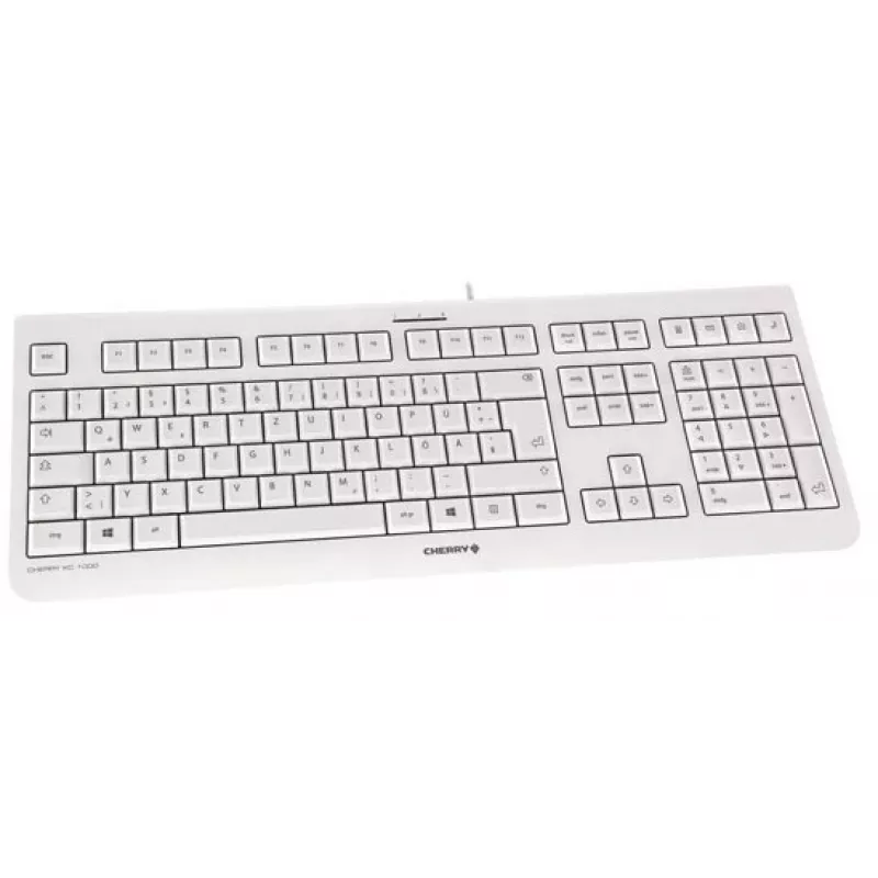 CHERRY KC 1000 keyboard Home USB Swiss Grey