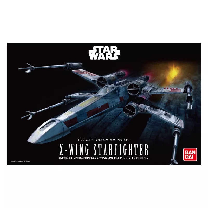 Shuttle model assembly kit REVELL 1:72 scale — X-Wing Starfighter, length 100 mm