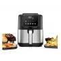 Hot air fryer Rommelsbacher FRH 1500 — 5 L, 1500 W, stainless steel/black