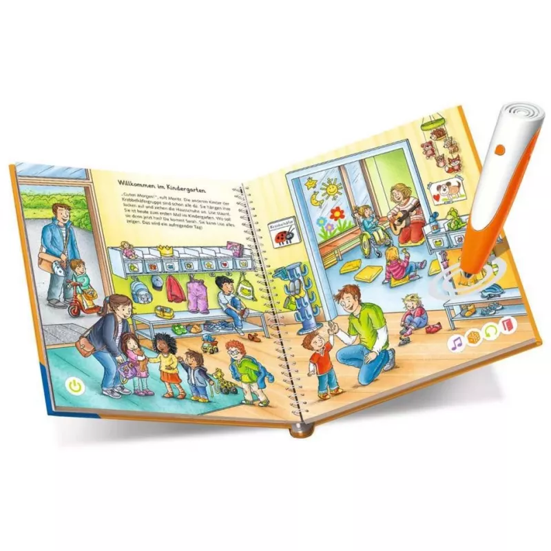 tiptoi Starter-Set: Mein Word Picture Book Kindergarten, Learning Book pen and picture book