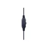 Wired gaming headset GEMBIRD GHS-05-O, circumaural, 20–20000 Hz, 2 m cable, 250 g, orange/black