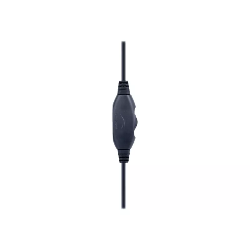 Wired gaming headset GEMBIRD GHS-05-O, circumaural, 20–20000 Hz, 2 m cable, 250 g, orange/black