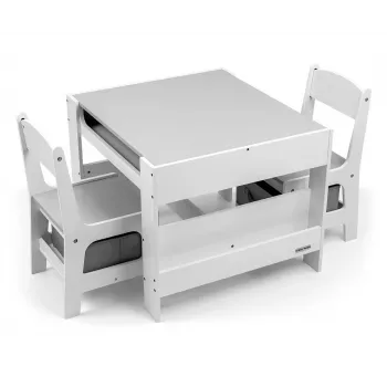 Children's furniture set Milly Mally Sven White – model 5488, white finish