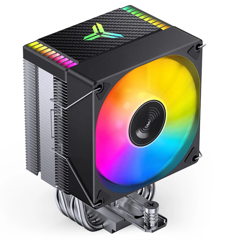Jonsbo CR-1400 EVO ARGB CPU Cooler, 92 mm, Black