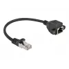 Network Extension Cable DeLOCK Cat.6A 25 cm Black