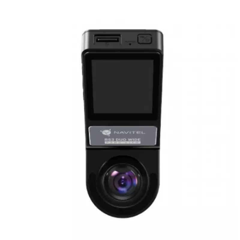 Dash Cam Navitel RS3 Duo Wide — dual-channel 1080p, wide-angle lens, GPS, G-sensor, 2.7 inch display