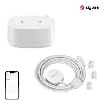 Water leak sensor Sonoff SNZB-05P Zigbee 3.0 — wireless detector for moisture and flooding