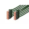 Network Cable Digitus CAT 6 S/FTP 1m RJ-45 Green