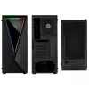 Kolink VOID RGB Tower Casing Black LED Fan Window Dust Filter PC E