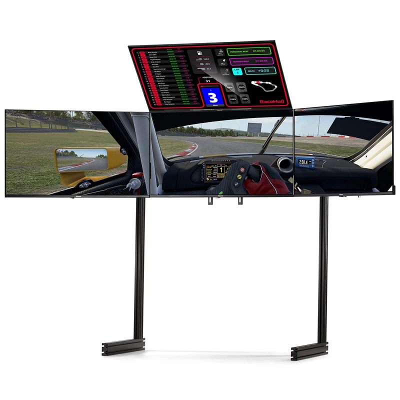Next Level Racing Elite Quad Monitor Stand Black Edition NLR-E037 - monitor bracket