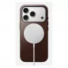 Mobile phone cover Nomad Traditional Leather Case for iPhone 17 Pro, leather microfibre, fits 6.3 inch (16 cm), brown
