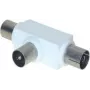 T-Connector ShiverPeaks 83200 with 2 couplings and 1 plug