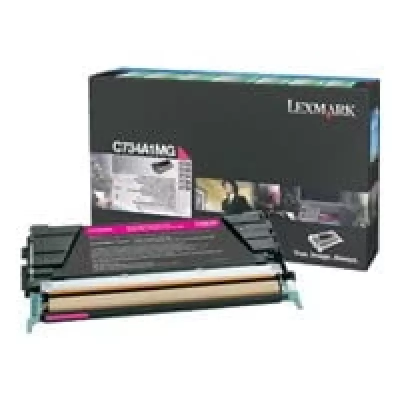 Lexmark - Tonerpatrone - 1 x Magenta - 6000 Seiten - LRP / LCCP (0C734A1MG)