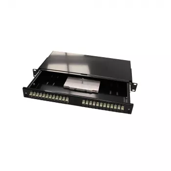 Fiber optic distribution box Lanview LSB105BL 24x SC ports, indoor mounting