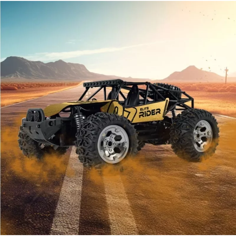 R/C Turbo Challenge Elite Adventure gold vehicle