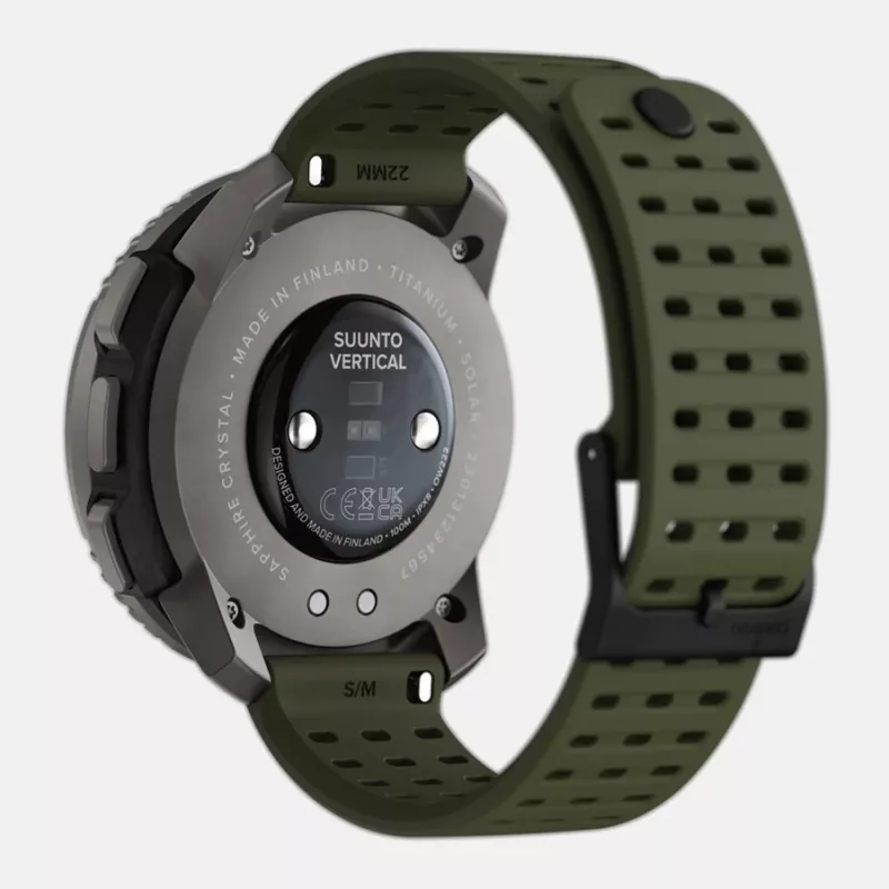 Suunto Vertical 3.56 cm (1.4) Dot-matrix 49 mm 280 x 280 pixels Touchscreen Black GPS (satellite)