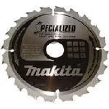 Makita Specialized - Circular Saw Blade - for Wood - 185 mm - 20 Teeth (B-33102)