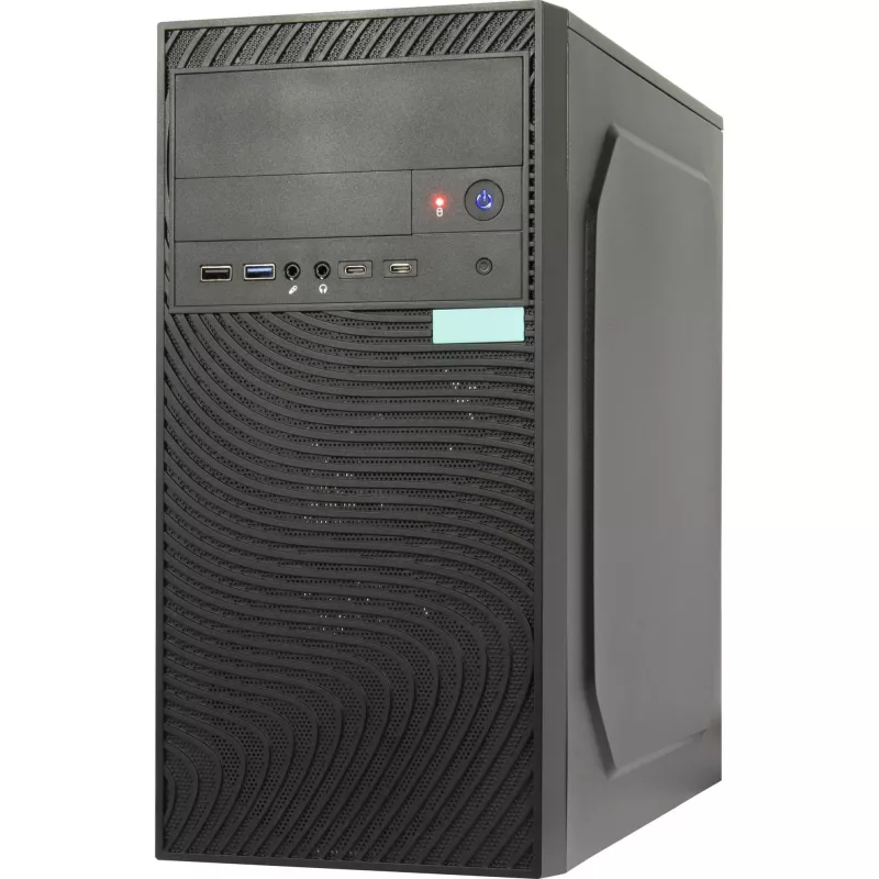 Computer case Inter-Tech Case Micro IT-6516 Ripple black