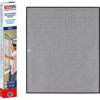 TESA 55360-00000-00 mosquito net window Anthracite (55360-00000-00)