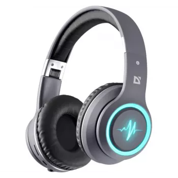 Headset DEFENDER FREEMOTION B571 LED wireless binaural, 4 cm drivers, 6–8 h battery, closed acoustic, 20–20000 Hz