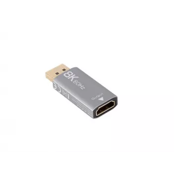Lanberg AD-DP-HD-03 video cable adapter 0 m DisplayPort HDMI Silver