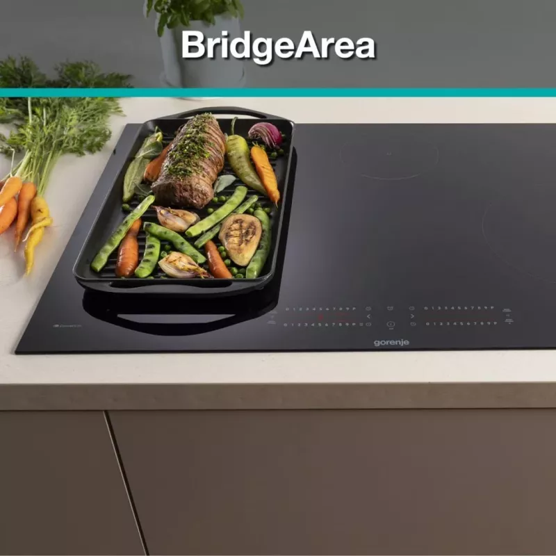 Gorenje GI6432BCWF Black Built-in 60 cm Zone induction hob 4 zone(s)