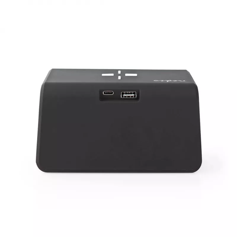 WCACQ30BK, Digital alarm clock, rectangular, black, acrylonitrile-butadiene-styrene (ABS