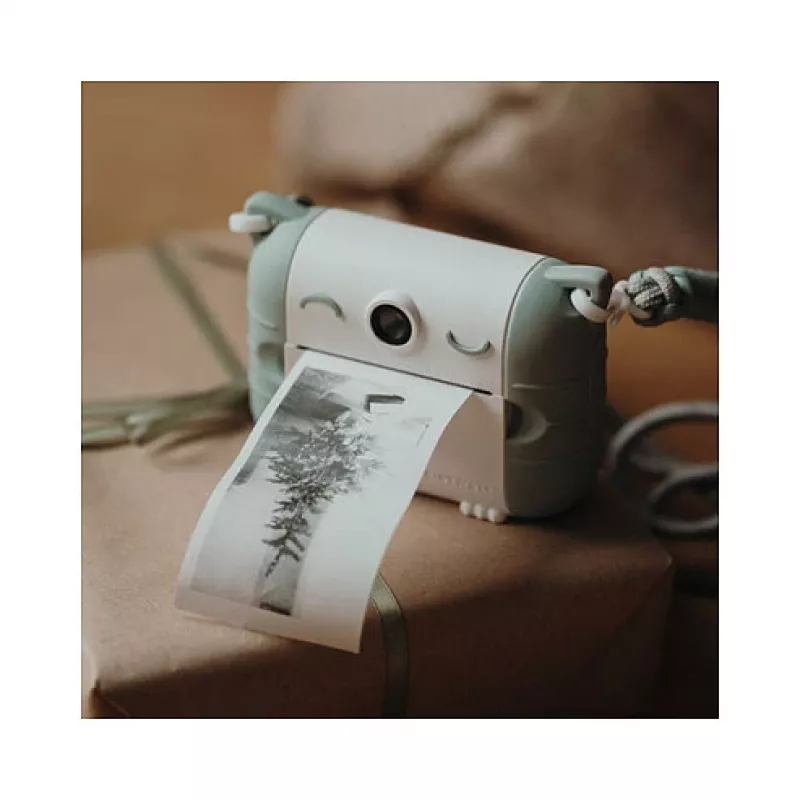 Children's digital camera KIDYWOLF Kidyprint Green White