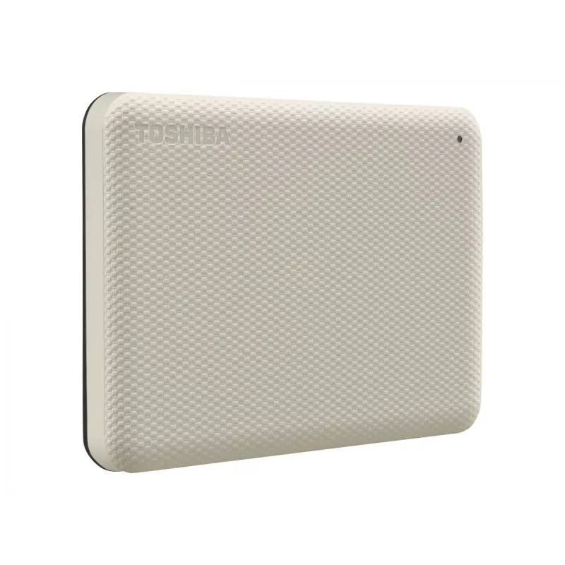 Toshiba Canvio Advance - Festplatte - 4 TB - extern (tragbar) - 2.5 (6.4 cm) - USB 3.2 Gen 1 - hellbeige