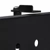 Ergo Office desk divider / organizer, max load 10kg, white board, width 1116mm, black, ER-301 B