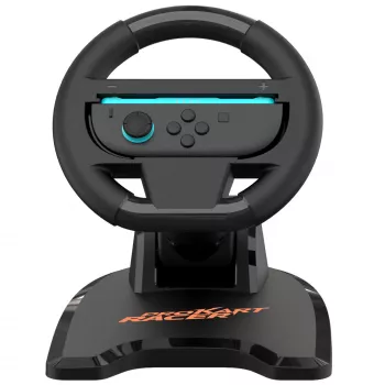 Racing Wheel SUBSONIC SA5727-1 for Nintendo Switch — adjustable sensitivity, Kart Racer design