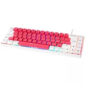 GAMIAC TKL69G SF Gaming Keyboard, Kailh Blue - white/red